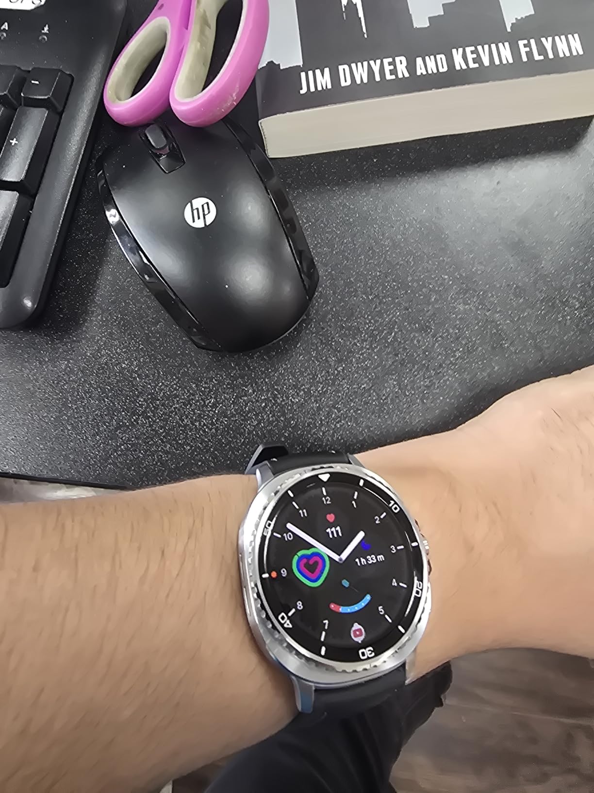 Samsung Galaxy Watch 8 Classic (2025), Black, 46mm, Bluetooth Smartwatch customer photo 2