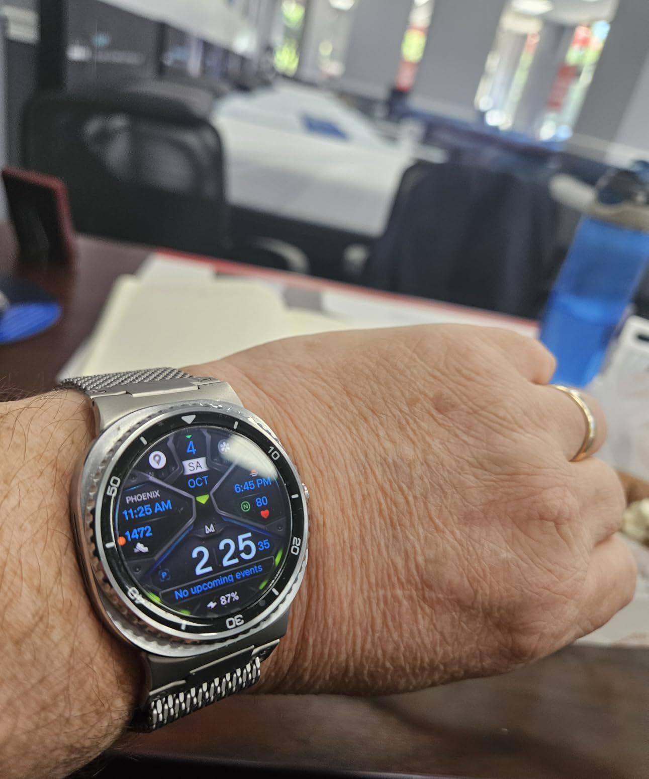 Samsung Galaxy Watch 8 Classic (2025), Black, 46mm, LTE Smartwatch customer photo 1