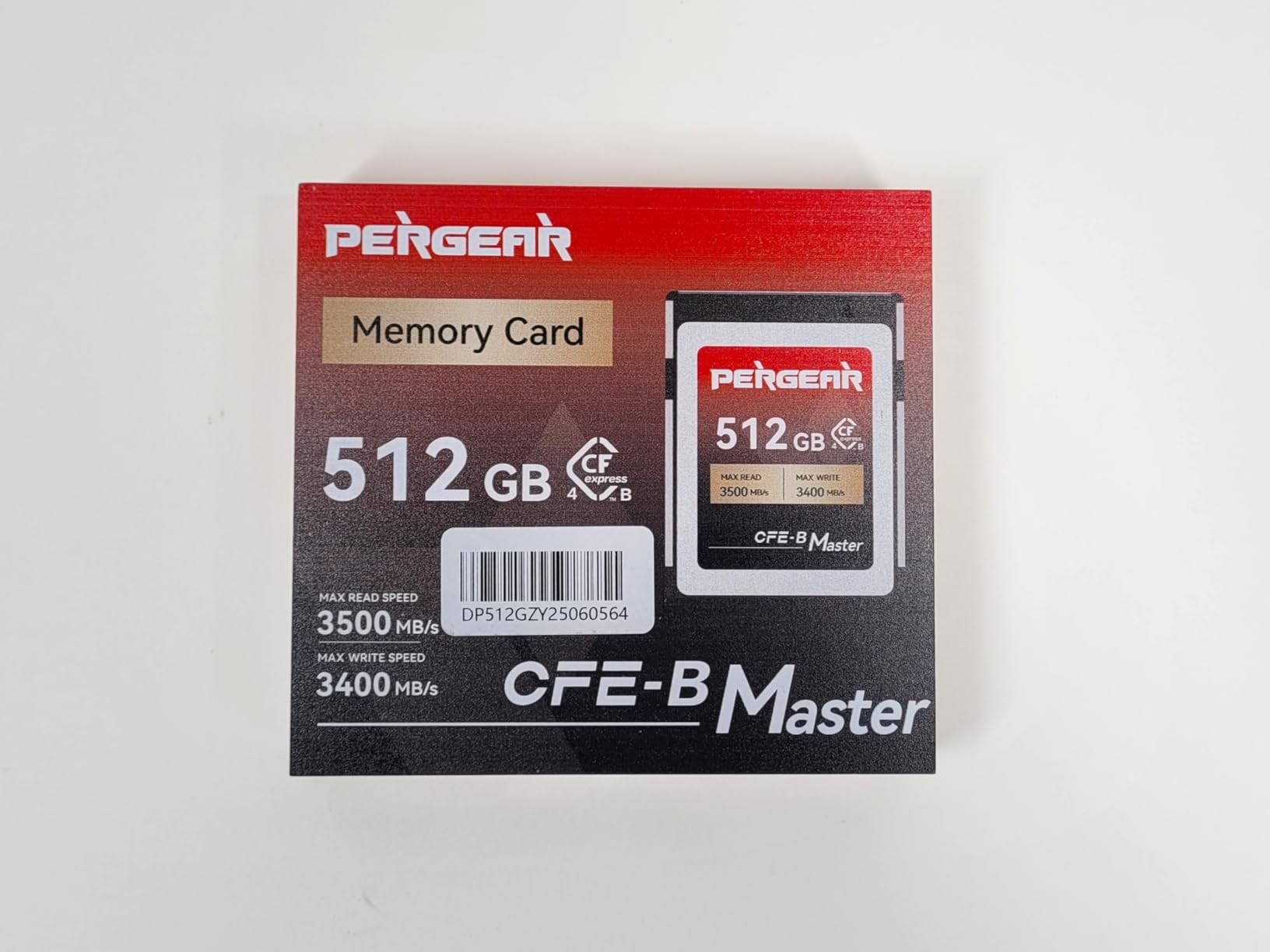 PERGEAR 512GB Cfexpress 4.0 Type B Memory Card for Cameras (Master Series) customer photo 1