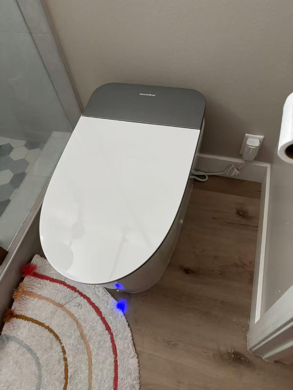 Casta Diva Smart Toilet With Bidet Built in Auto Open 1000g MaP Flush K030 customer photo 1