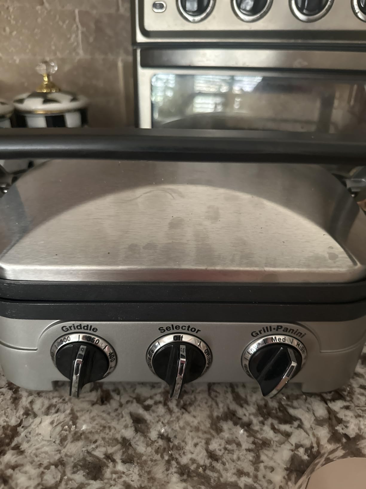 Cuisinart Panini Press and Grill, 1500W 5-in-1 Griddler, Dishwasher-Safe customer photo 1
