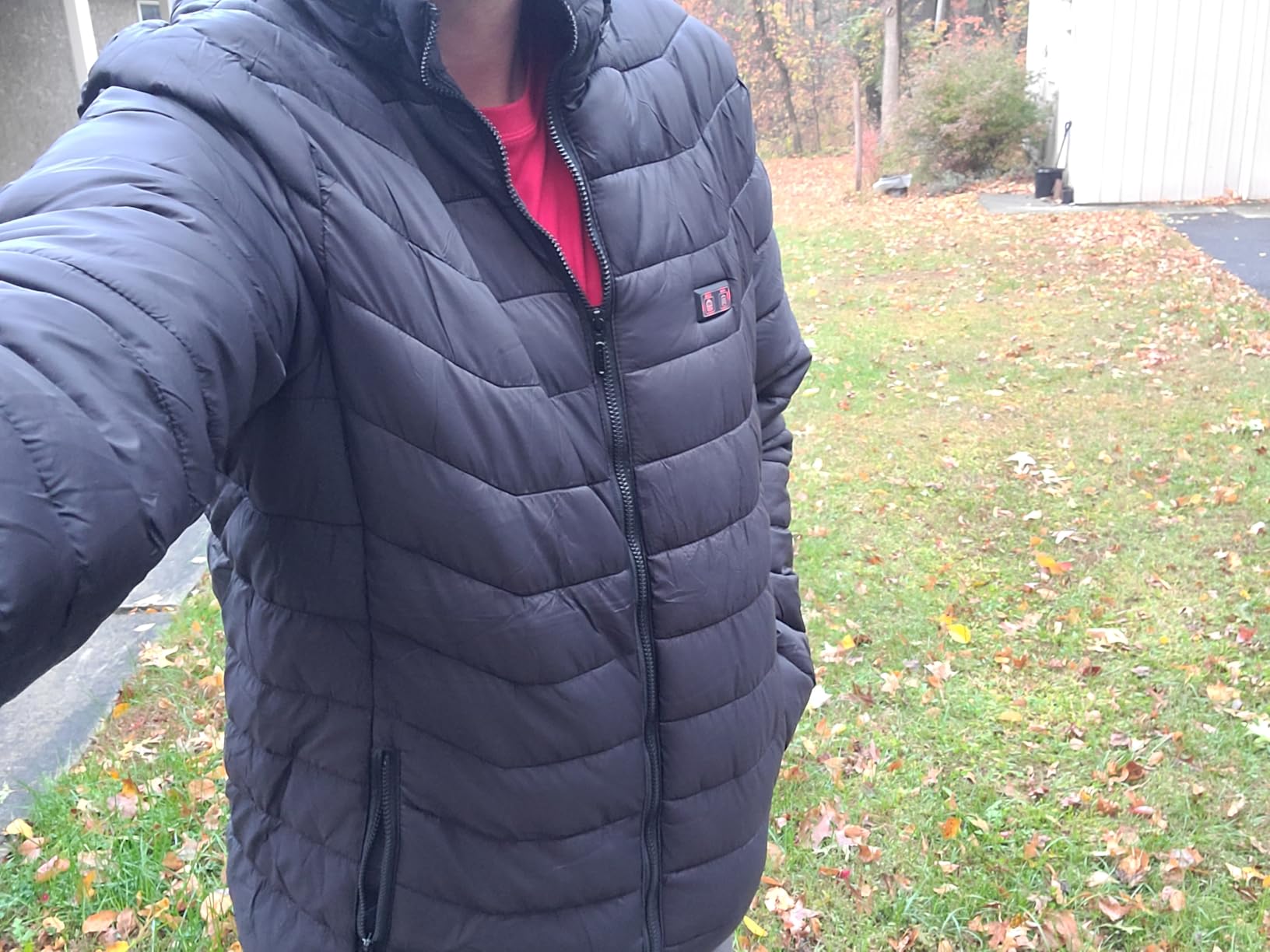 Heated Jackets for Women & Men with Battery, 15 Heating Zones, Dual Control Heating Coat for Winter Outdoor customer photo 1