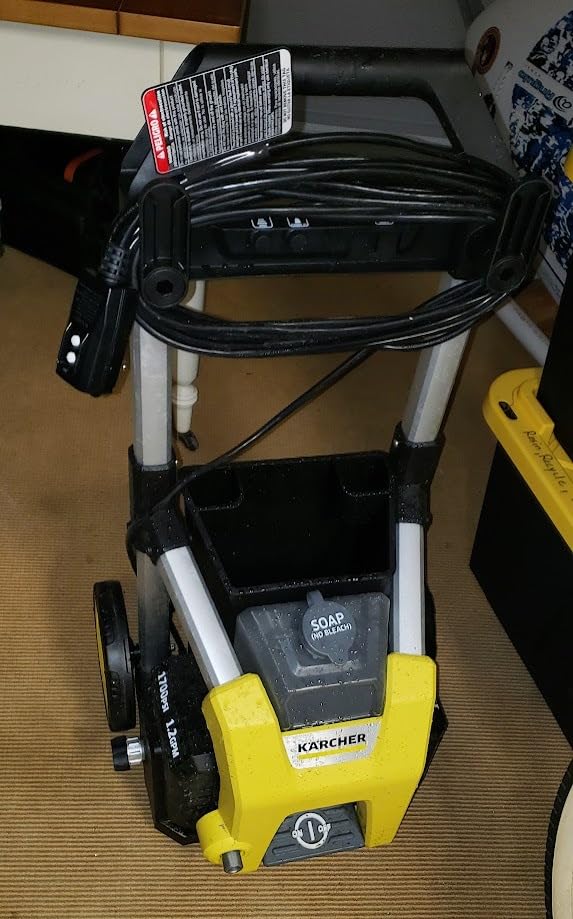 Kärcher Pressure Washer K1700B, CETA Certified, 3 Spray Nozzles, Detergent Tank, for Cars, Driveways, Siding, Patios, 1.2 max. GPM customer photo 2