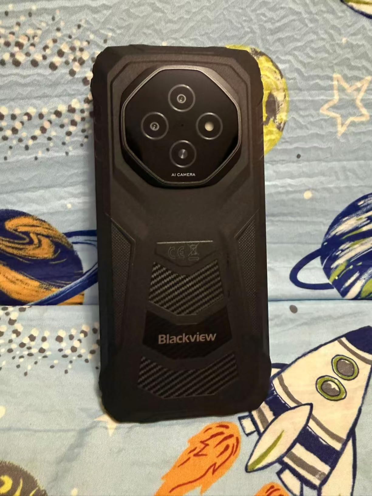 Blackview Rugged Phone Android 16, 10000mAh Battery 12GB+128GB/2TB Expand Gemini AI 6.56 Inch 90Hz 4G T-Mobile Dual SIM IP69K Waterproof Rugged Smartphone Unlocked Fingerprint/NFC/OTG/GPS customer photo 1
