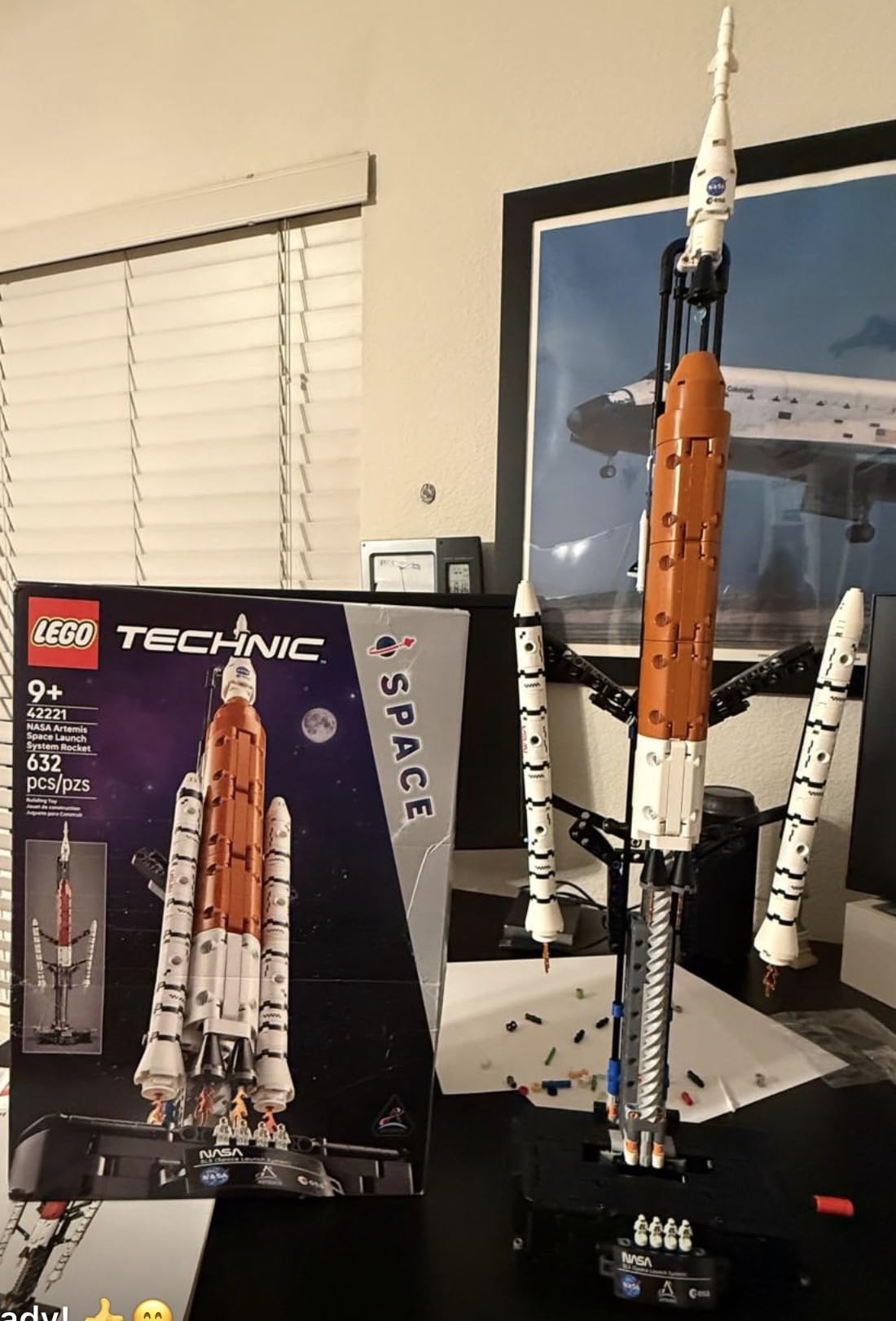 LEGO Technic NASA Artemis Space Launch System Rocket 42221 customer photo 2