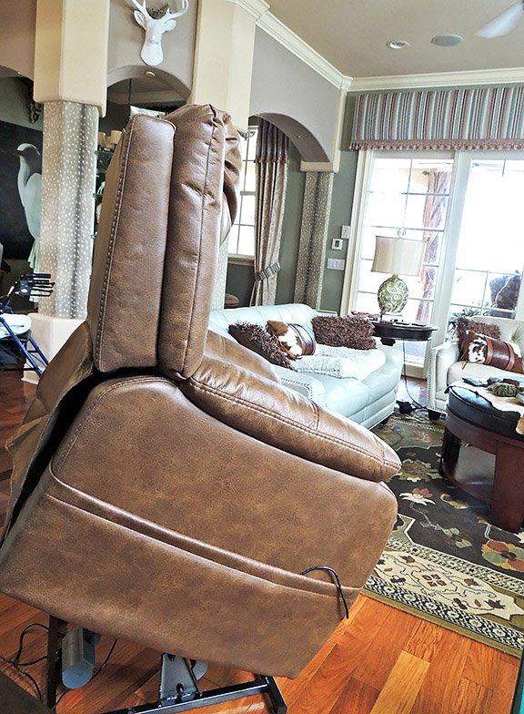 Signature Design by Ashley Power Lift Recliner with Heat and Massage customer photo 2
