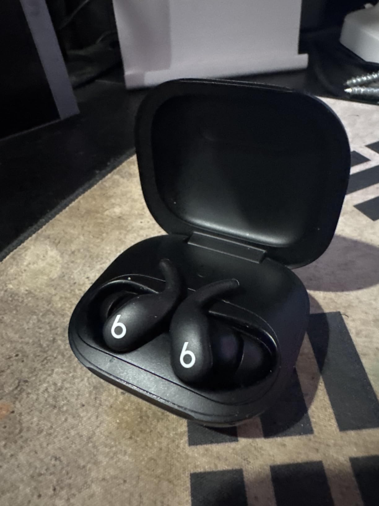 Beats Powerbeats Fit - Wireless Noise Cancelling Workout Earbuds with Secure-Fit Wingtips, Up to 30-Hour Battery Life, Sweat & Water Resistant, Apple & Android Compatible - Gravel Gray customer photo 1