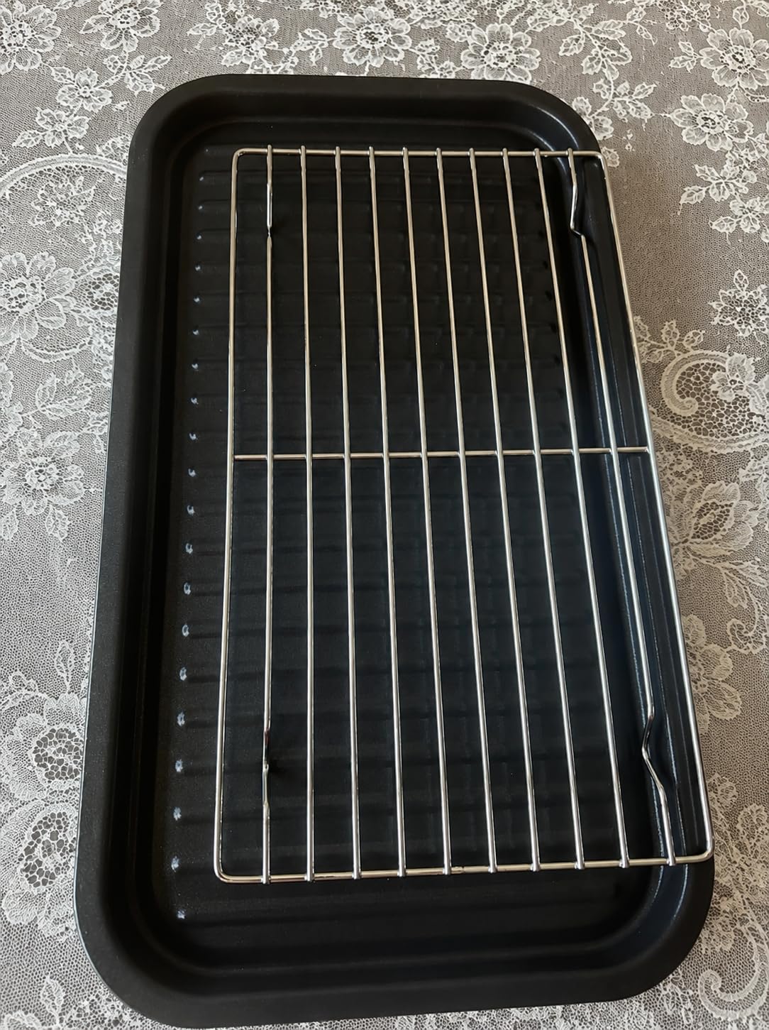 Electric Indoor Grill 1700W 2 in 1 Smokeless Griddle Grill Pan for Kitchen customer photo 1
