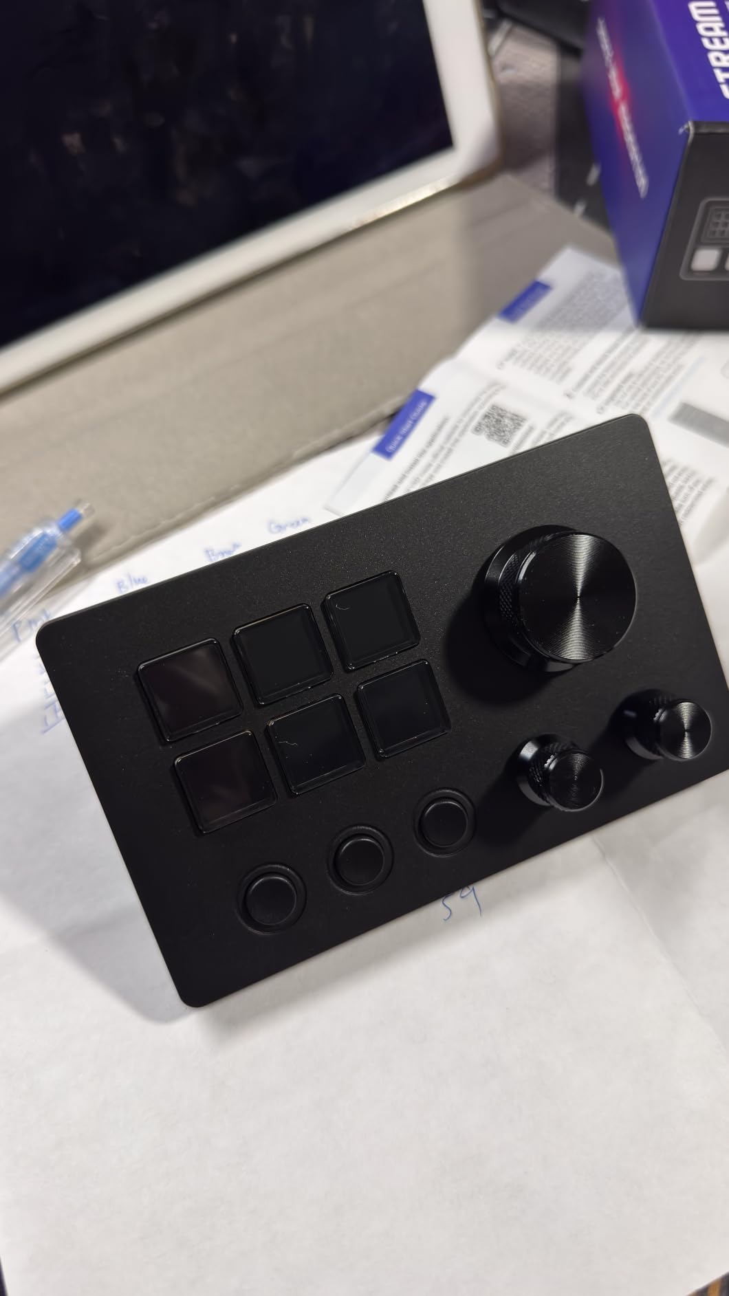 ActionRing Stream Controller Deck,Macro Keypad,Gaming Shortcut Keyboard customer photo 1