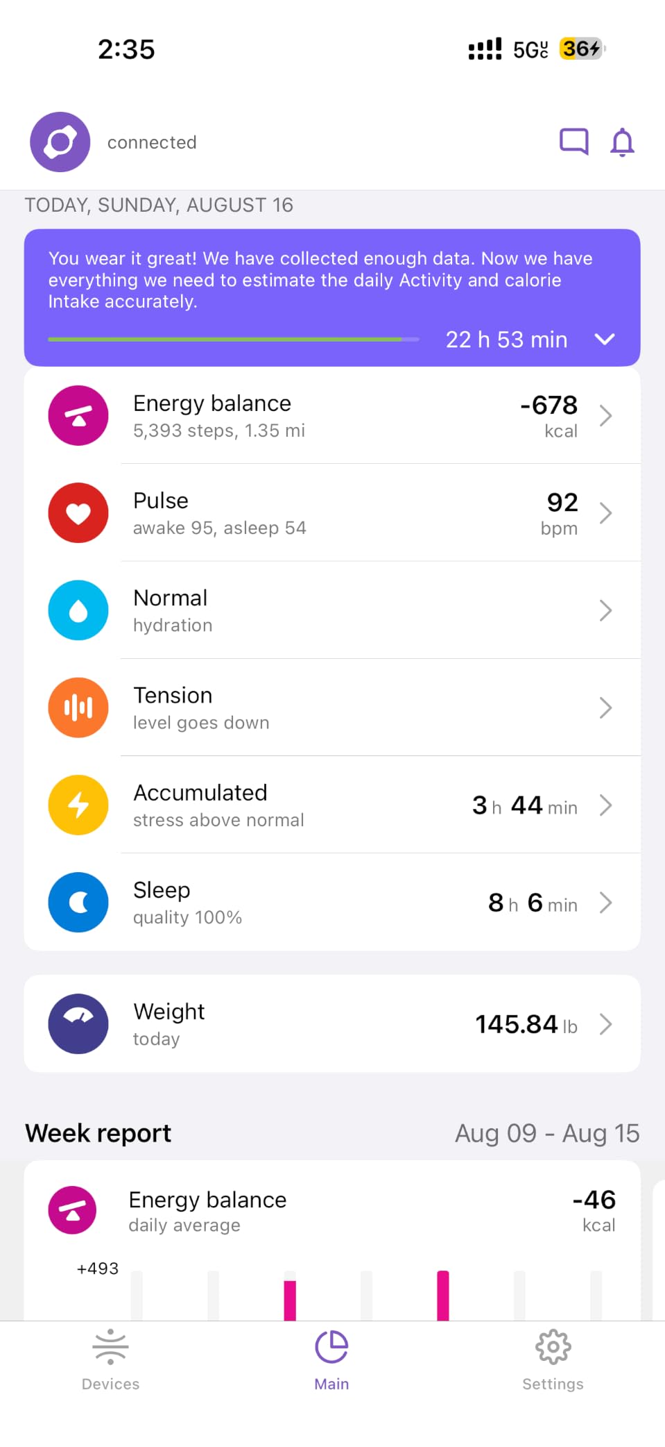 HEALBE Calorie Tracker, Automatic Calorie Intake Smart Band with App, Screen-Free Activity Tracker, Health Tracker, Sleep, Hydration, Stress, 24/7 Heart Rate, 5 ATM Waterproof customer photo 1
