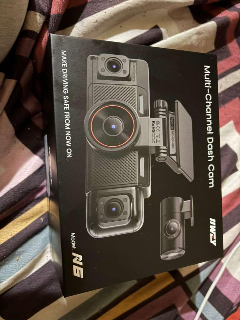 IIWEY N6 360° Dash Cam 4 Channel, Free 128GB Card, 8 IR Lights Night Vision customer photo 2