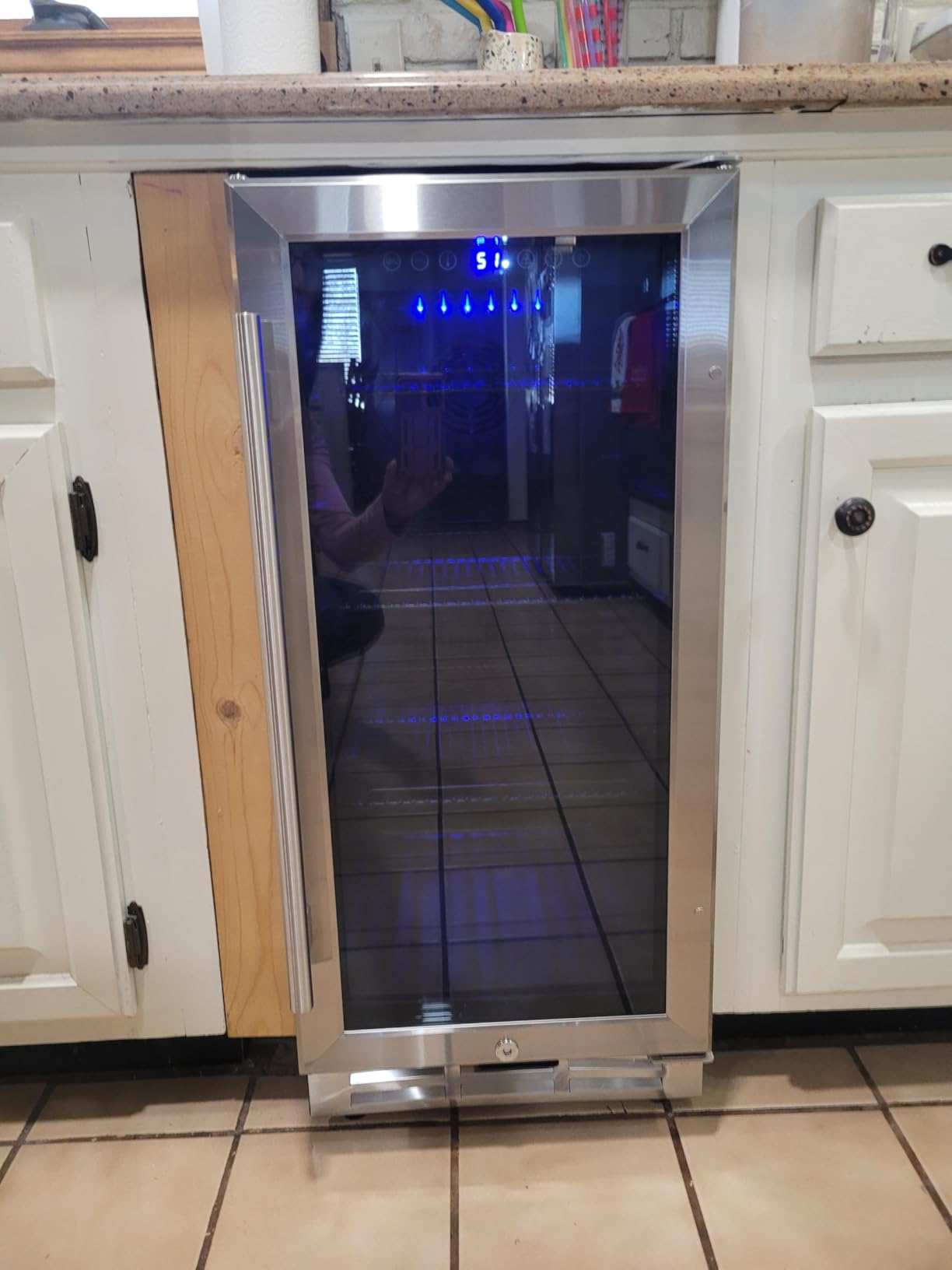 Feelfunn 24 Inch Beverage Refrigerator,180 Cans Outdoor Refrigerator customer photo 1