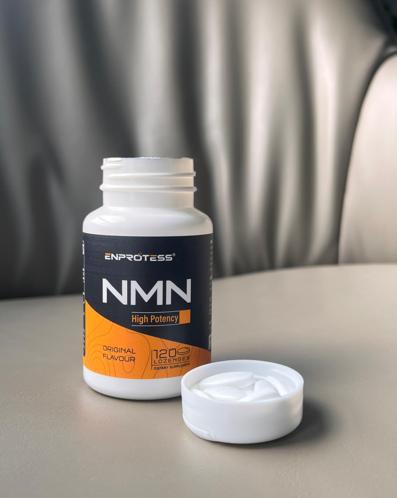 Sublingual NMN 500mg, NMN Supplement(120-Day Supply), 99% Pure, 120 Lozenge customer photo 1