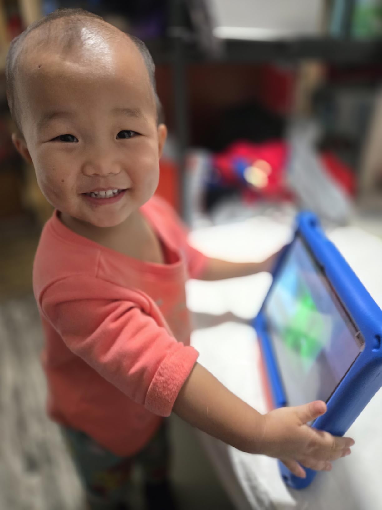 aiprotablet 10 inch Kids Tablet, Android 16 Tablet for Kid, Octa-Core CPU, 24GB RAM, 64GB ROM 1TF Card Expandable for Children,Tablets with Case, Parental Control, 6000mAh,WiFi (Blue) customer photo 1