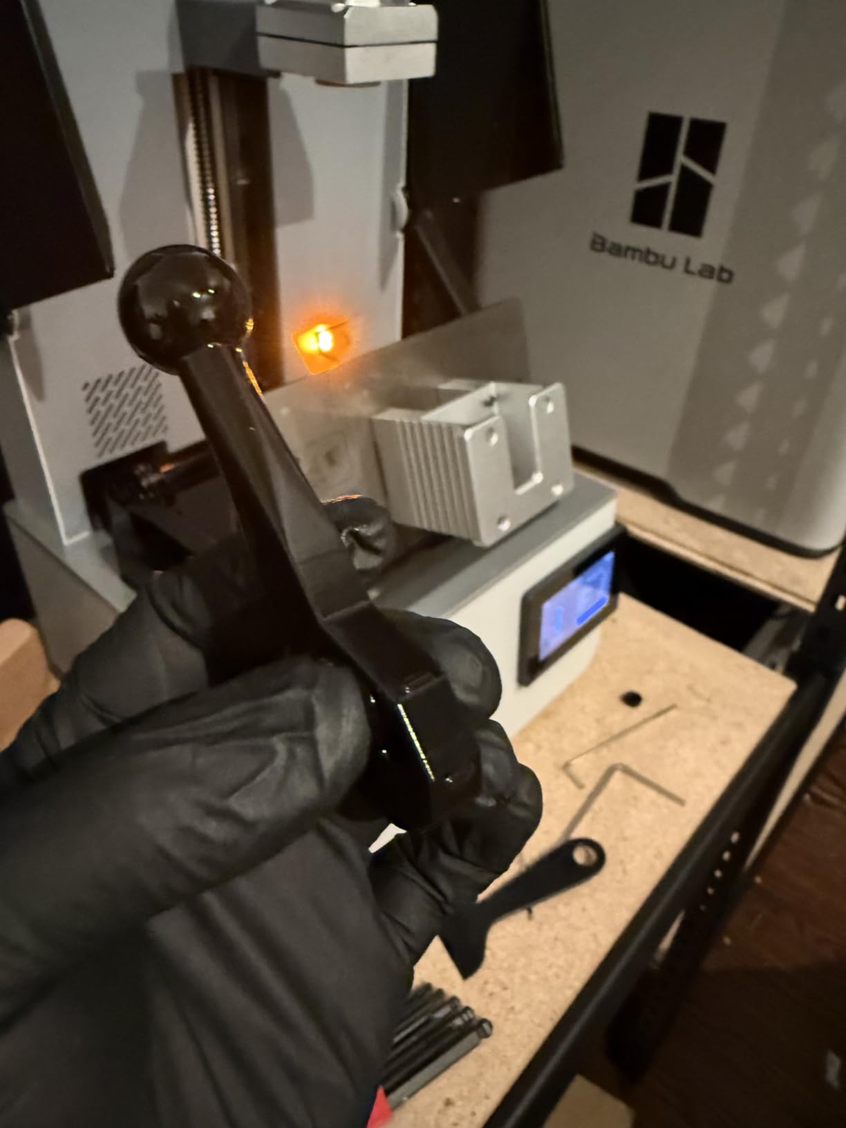 ANYCUBIC Photon P1 14K Resin 3D Printer | Stability Ball Screw, 14K Precision & LighTurbo 4.0, 8000cps Resin Compatible, Large Build Size 8.78x4.96x9.05in customer photo 1