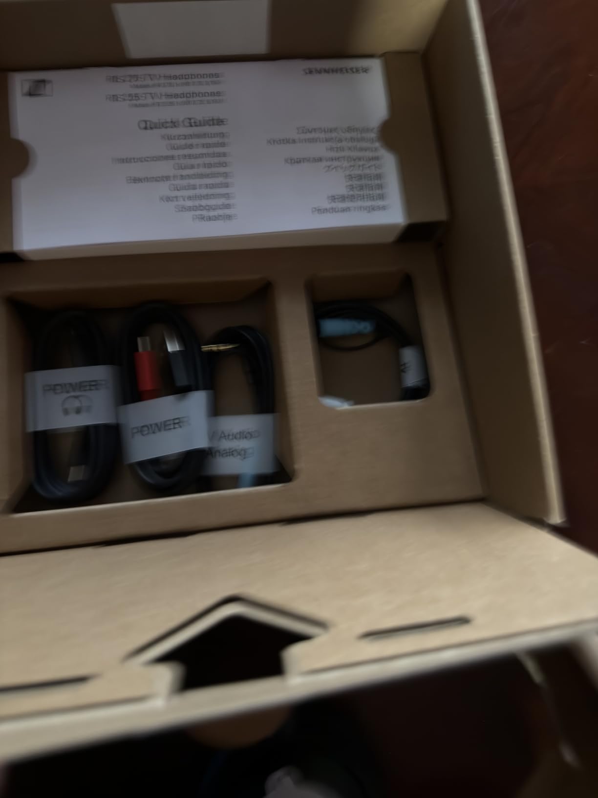 Sennheiser RS 255 TV Headphones + Transmitter Bundle Virtual Surround Sound customer photo 2