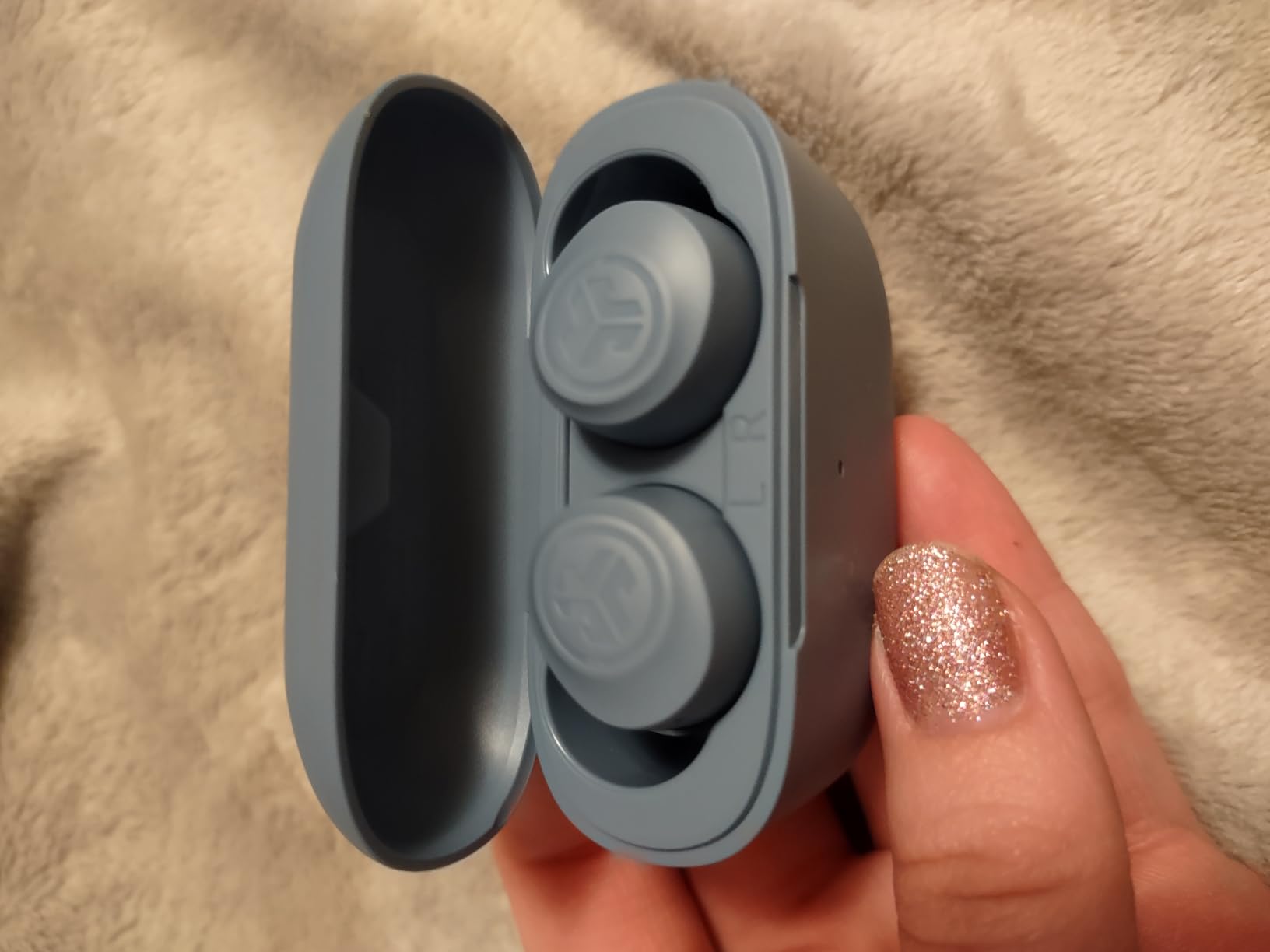 JLab Go Air Pop True Wireless Earbuds, in Ear Headphones, Bluetooth Earphones, Ear Buds with 32H Playtime, Bluetooth Earbuds with Microphone, USB Charging Case, Dual Connect, EQ3 Sound, Mint customer photo 1