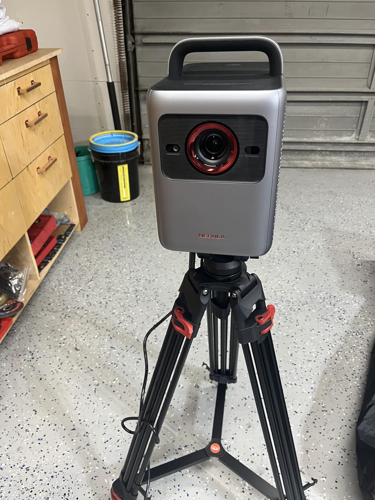 COMAN DF16LS Video Tripod, Heavy Duty Tripod & Fluid Head Max Load 17.6 lbs customer photo 1