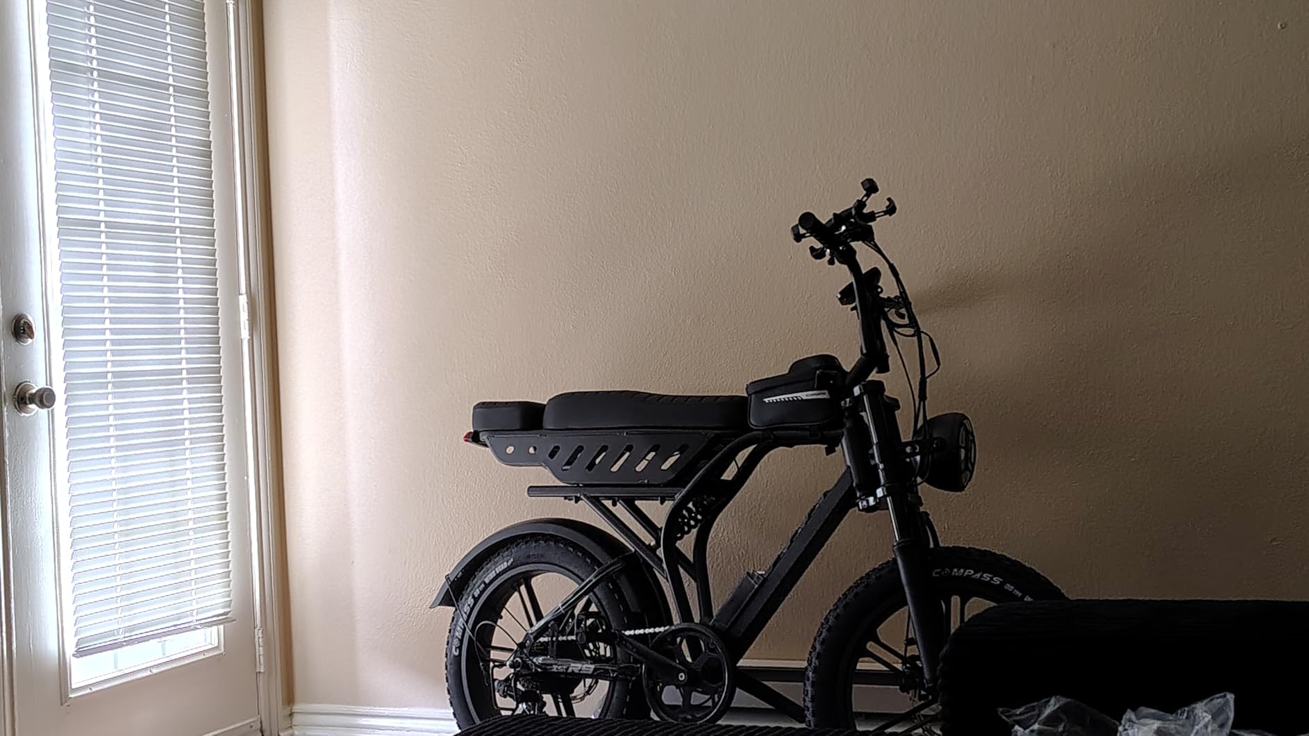 Electric Bike for Adults,48V15Ah Removable Battery Retro Ebike,Suspension customer photo 1
