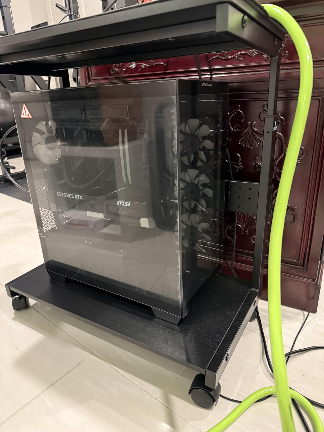 Corsair Vengeance i7500 Gaming PC – Black customer photo 1