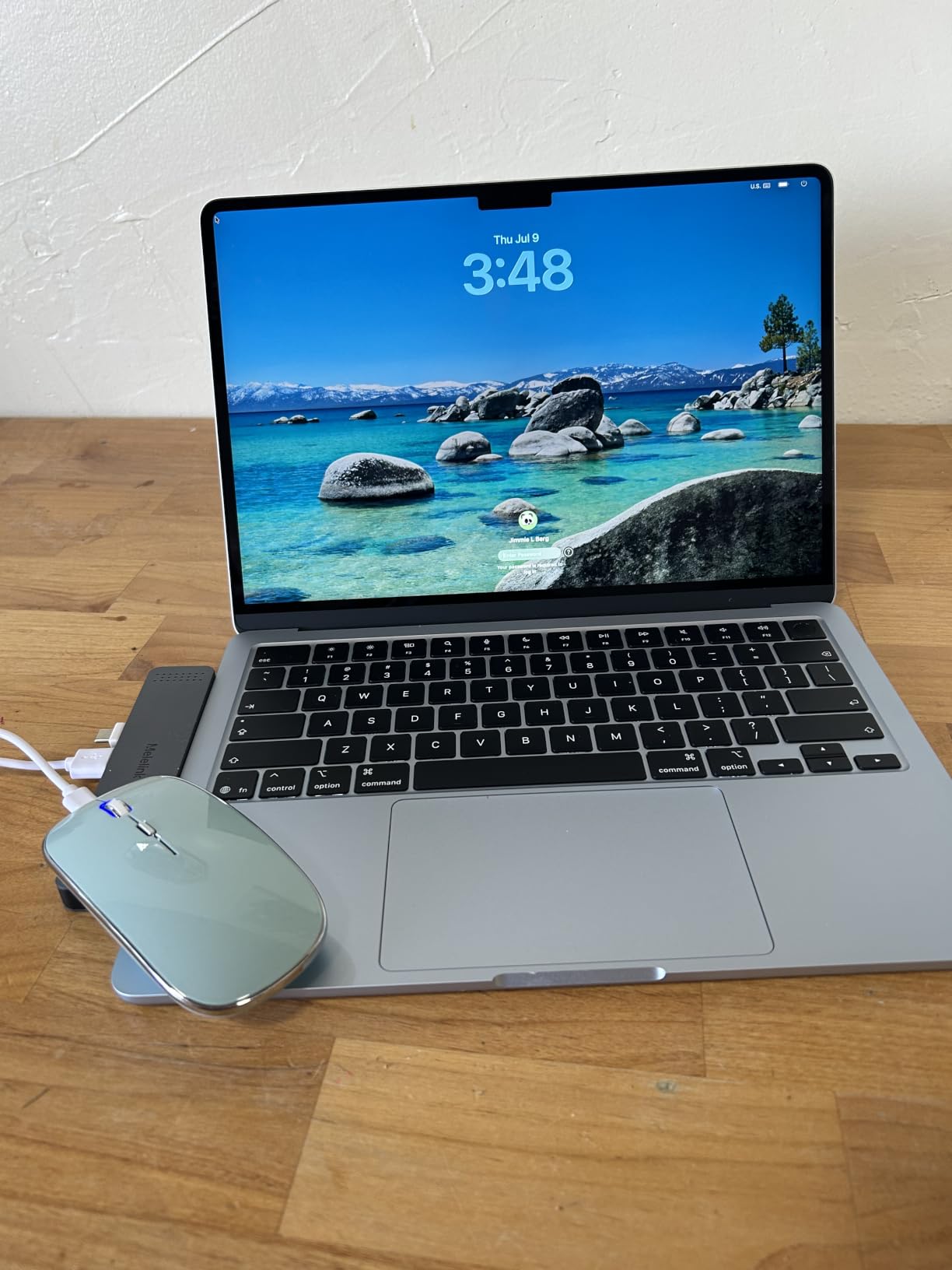 Apple 2026 MacBook Air 13-inch Laptop with M5 chip: Built for AI, 13.6-inch Liquid Retina Display, 16GB Unified Memory, 512GB SSD, 12MP Center Stage Camera, Touch ID, Wi-Fi 7; Sky Blue customer photo 1