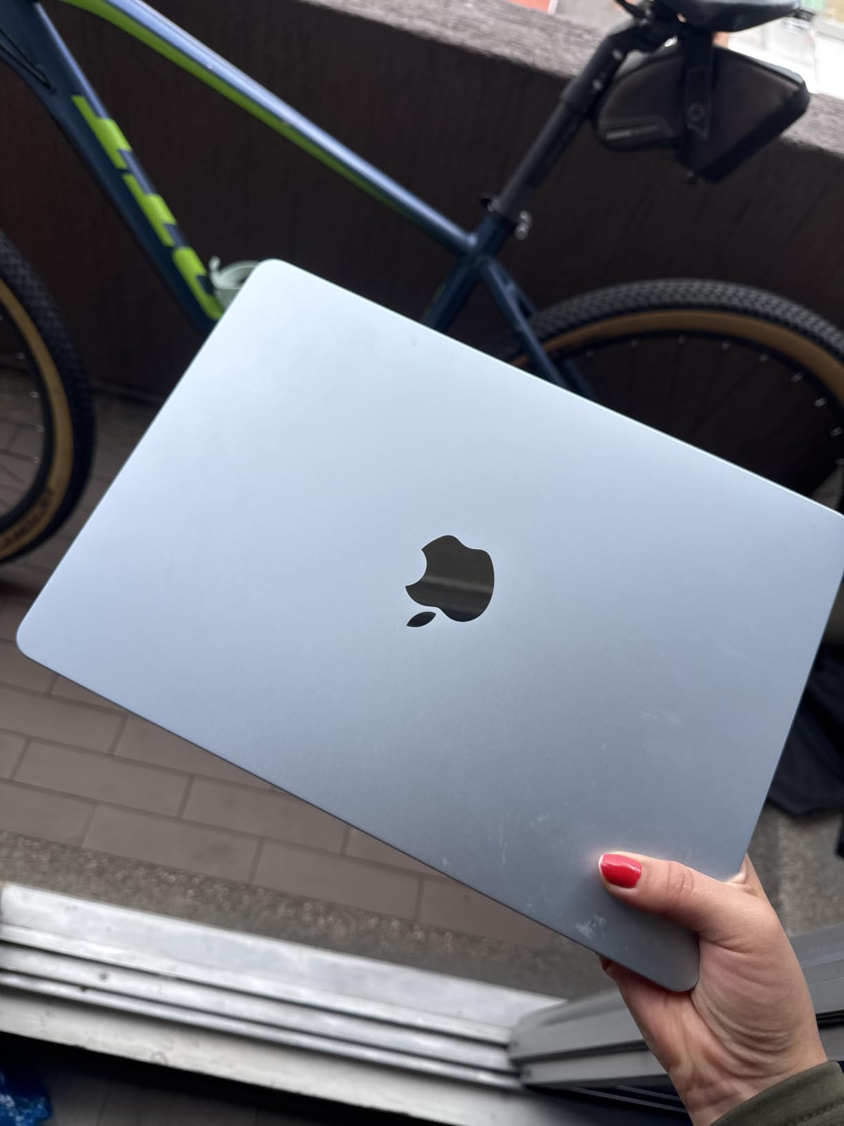 Apple 2026 MacBook Air 13-inch Laptop with M5 chip: Built for AI, 13.6-inch Liquid Retina Display, 16GB Unified Memory, 1TB SSD, 12MP Center Stage Camera, Touch ID, Wi-Fi 7; Sky Blue customer photo 1