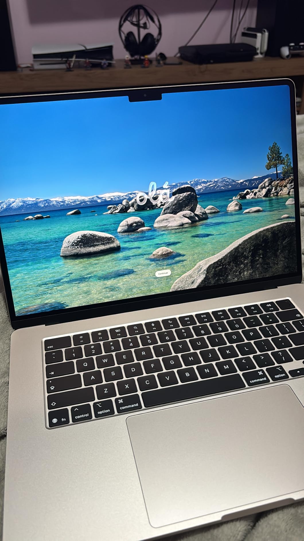 Apple 2026 MacBook Air 15-inch Laptop with M5 chip: Built for AI, 15.3-inch Liquid Retina Display, 16GB Unified Memory, 512GB SSD, 12MP Center Stage Camera, Touch ID, Wi-Fi 7; Sky Blue customer photo 1