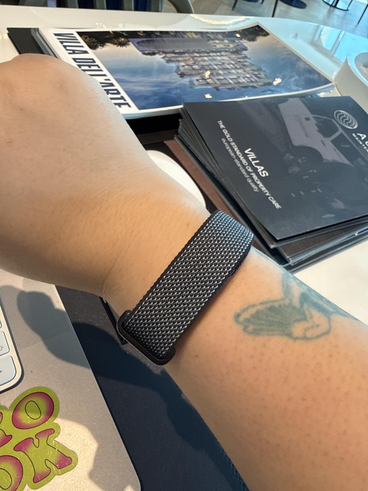 Fitbit Google Air - Screenless Activity Tracker - Fog customer photo 2