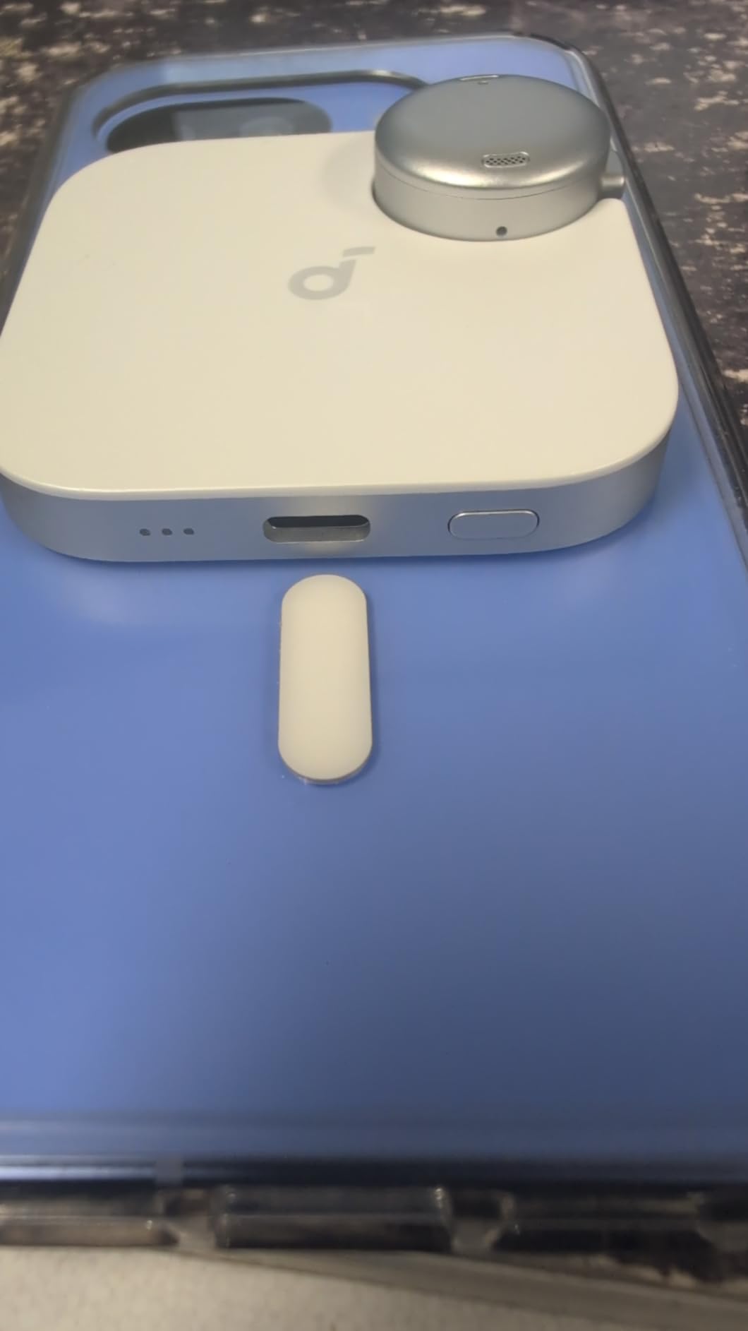 soundcore Work by Anker, Coin-Sized AI Voice Recorder, 64 GB, MFi-Certified customer photo 1