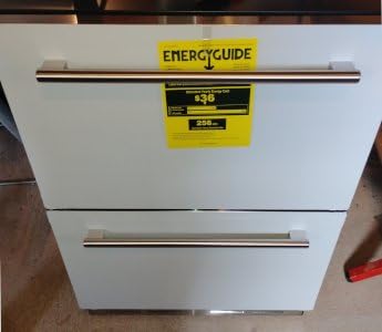 Antarctic Star Outdoor Beverage Refrigerator 24 Inch Wide,Stainless Steel Double Drawer Mini Fridge 145 Cans for Undercounter Built-in or Freestanding,Wine Cooler for Home & Patio,32-50°F,Silver customer photo 1