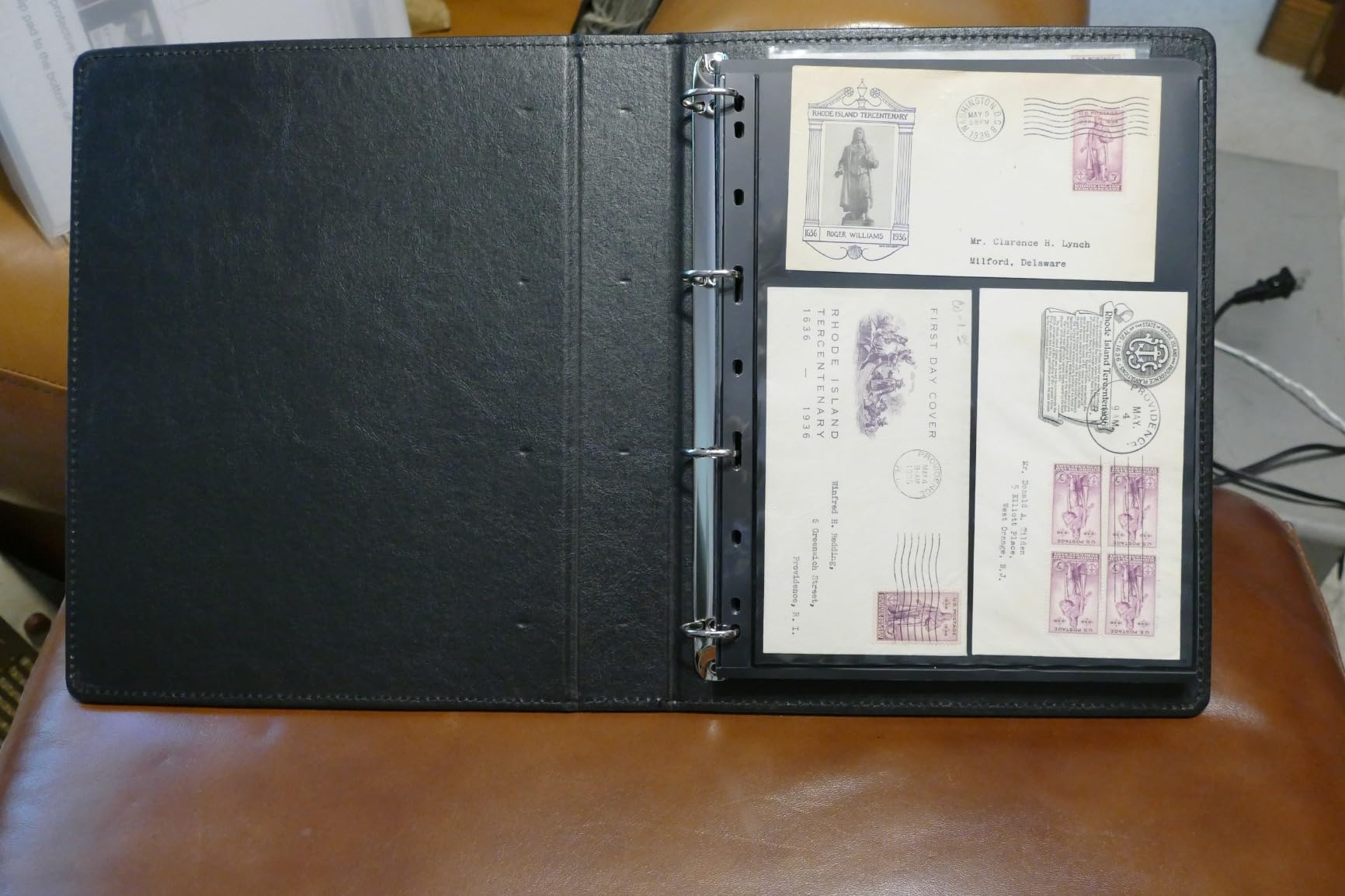 Lewtemi Stamp Collecting Album, 20 Pages, 1/2/3/4 Rows, Brownish Red customer photo 1