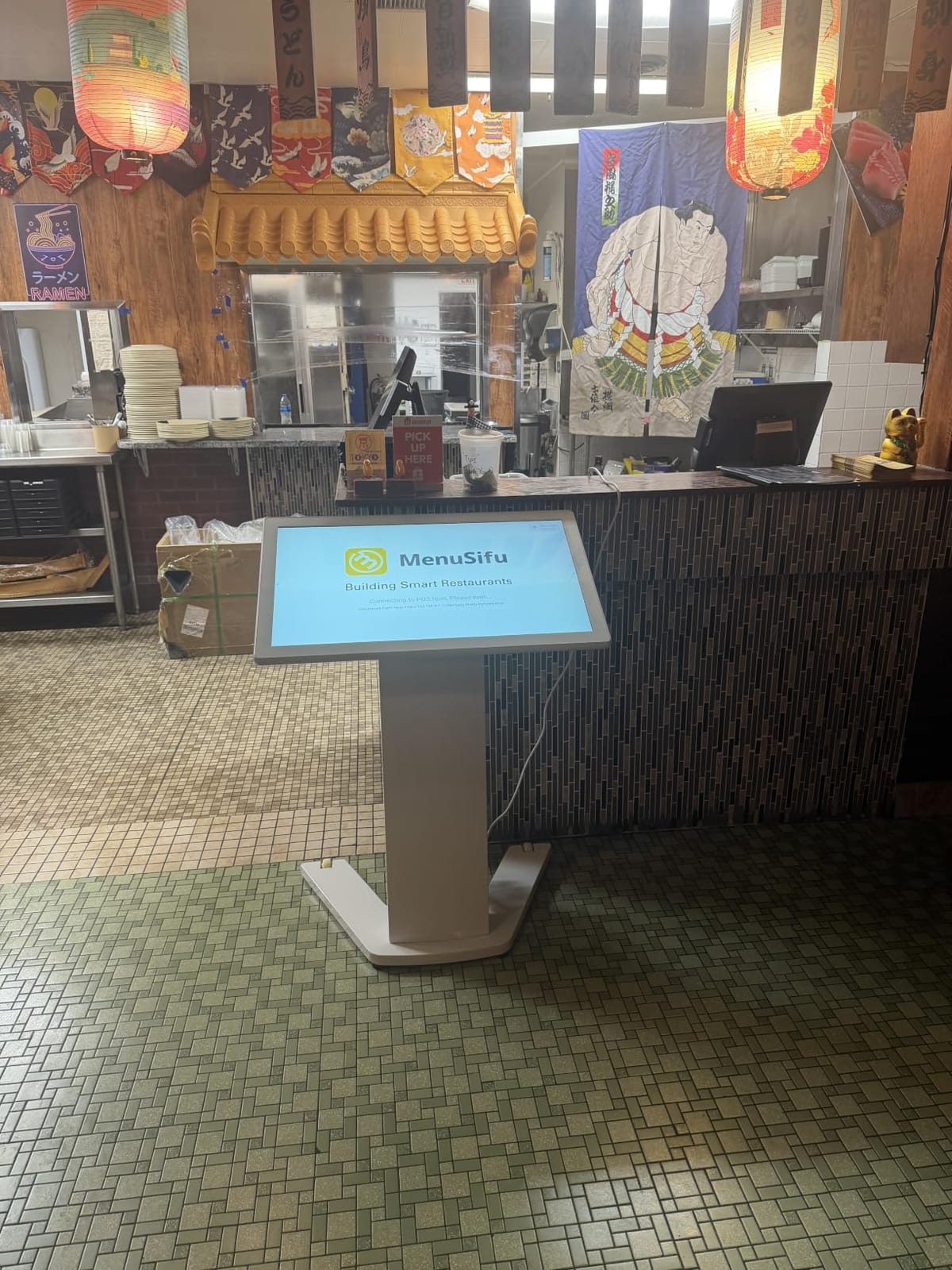 32 Inch Touch Screen Self Service Kiosk, Floor Standing Digital Signage Display, FHD Android Interactive Information Kiosk for Retail Stores, Restaurants, Shopping Mall Wayfinding, Advertising customer photo 2