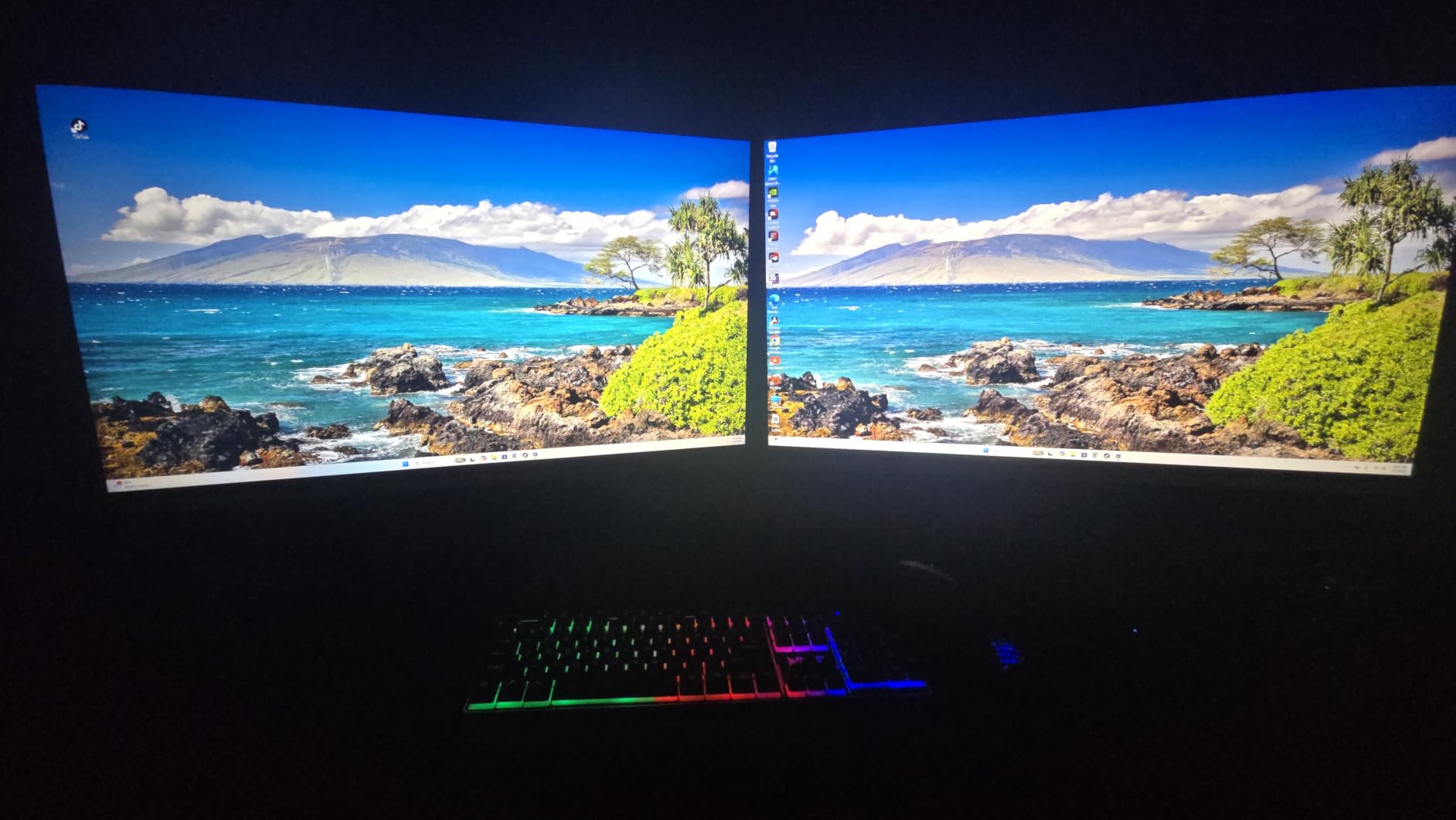 Gawfolk 49 inch Curved Gaming Monitor, 5120x1440 DQHD Ultra Wide Monitor customer photo 2