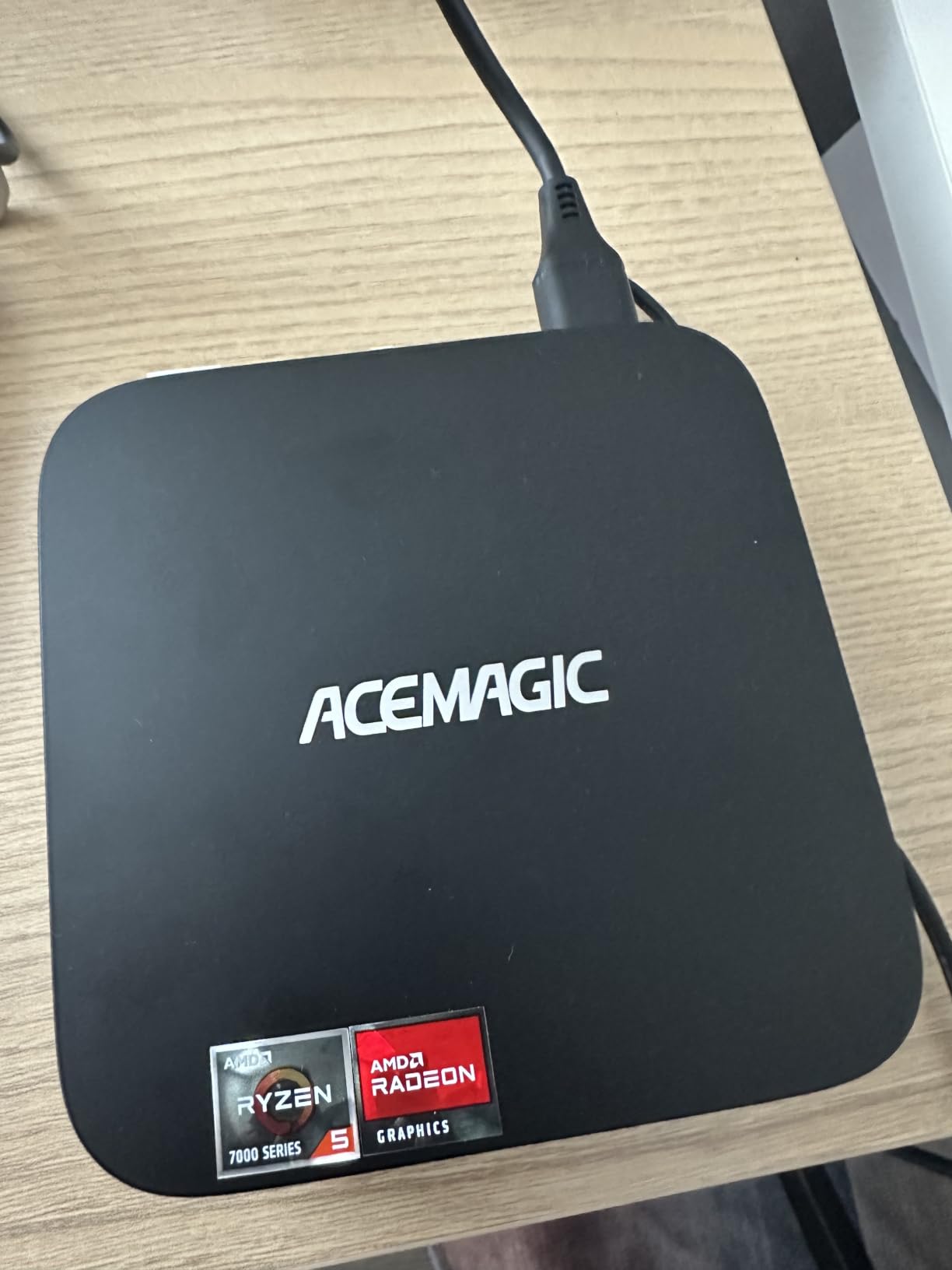 ACEMAGIC K1 Mini PC Windows 11 Pro, AMD Ryzen 5 7430U, 16GB DDR4, 512GB SSD customer photo 1