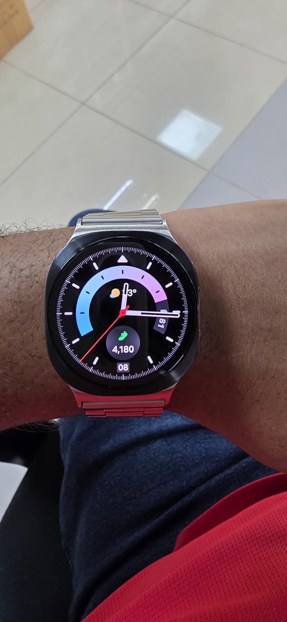Samsung Galaxy Watch9, Silver, 44mm Bluetooth Smartwatch customer photo 2