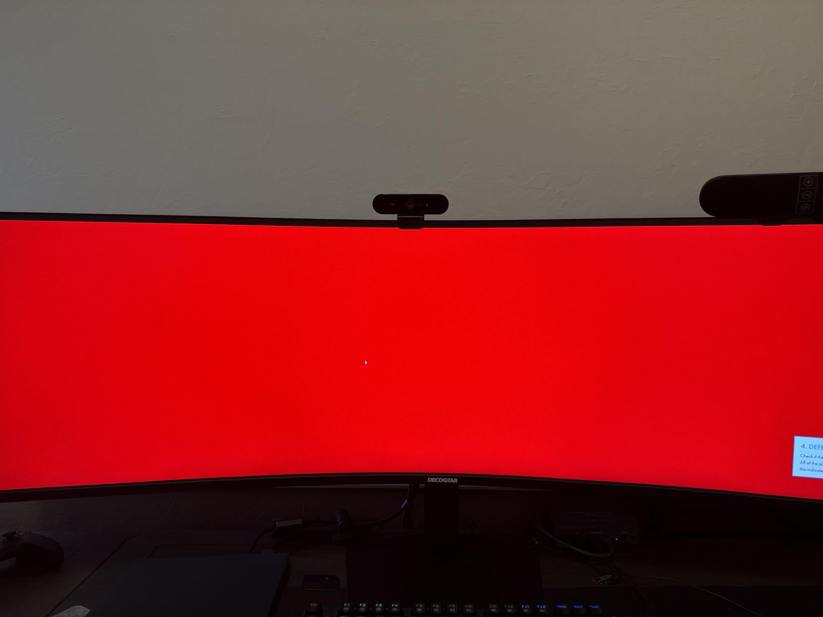 Deco Gear 49 Inch Curved Ultrawide Monitor, 5120x1440 Dual QHD 32:9 1500R VA Display, HDR400, 120Hz, Adaptive Sync, 1ms MPRT, USB-C 65W PD, KVM, PIP/PBP, Gaming & Workstation Setup, for PC & Laptop customer photo 1