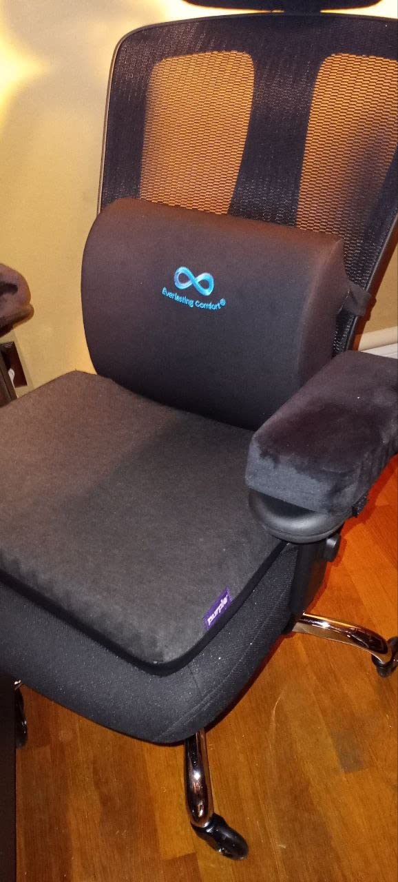 Sytas 400lbs Big and Tall Office Chair with Adjustable Headrest customer photo 2