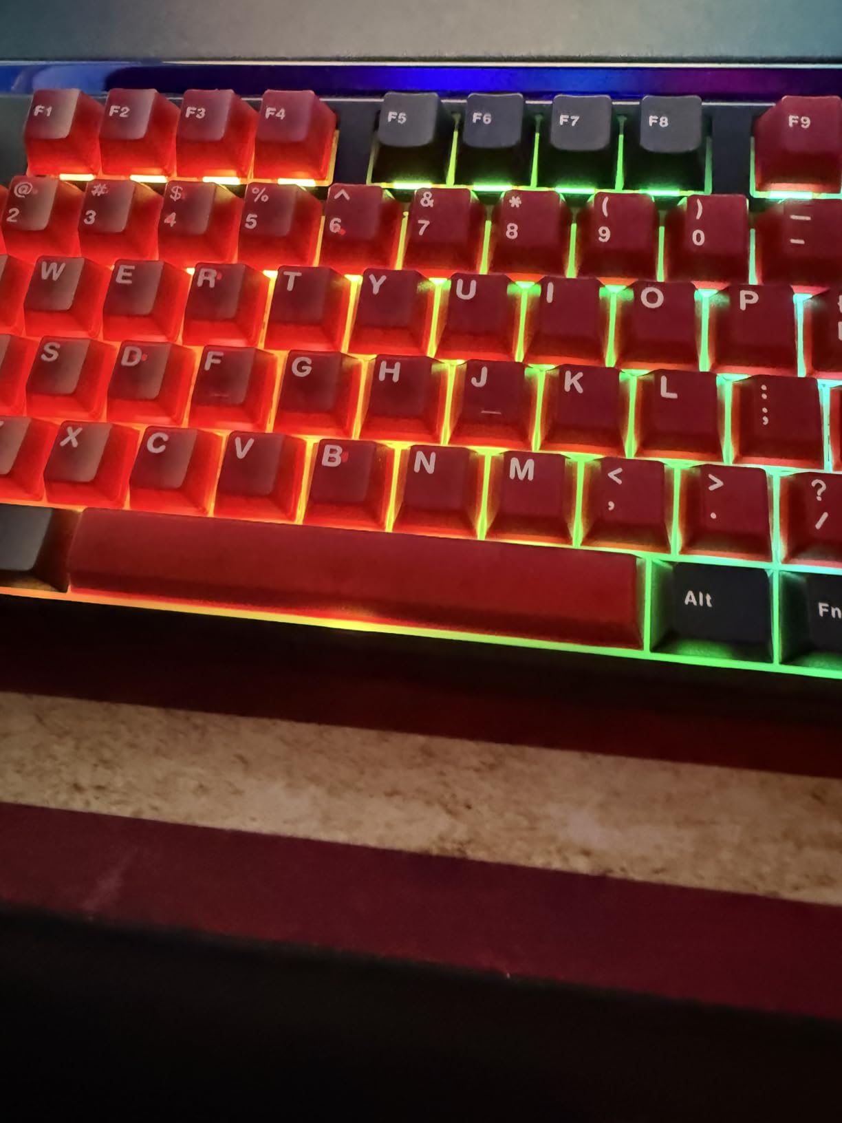 AULA F108 PRO Wireless Mechanical Keyboard with Screen & Knob, Full Size Keyboard with Silent Switch, Tri-Mode BT5.0/2.4GHz/USB-C, Pre-lubed Switches, RGB Backlit Hot Swappable Custom Gaming Keyboards customer photo 1
