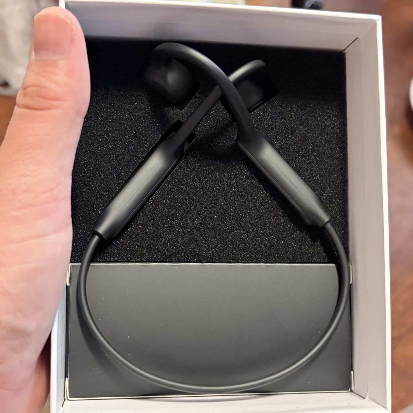 2026 New Waterproof Open-Ear Bone Conduction Headphones - Bluetooth 6.0, 10-Hour Battery Life, Ultra-Light Wireless Headset with Stable Connection, Ideal for Running, Cycling, Workout, Hiking customer photo 1