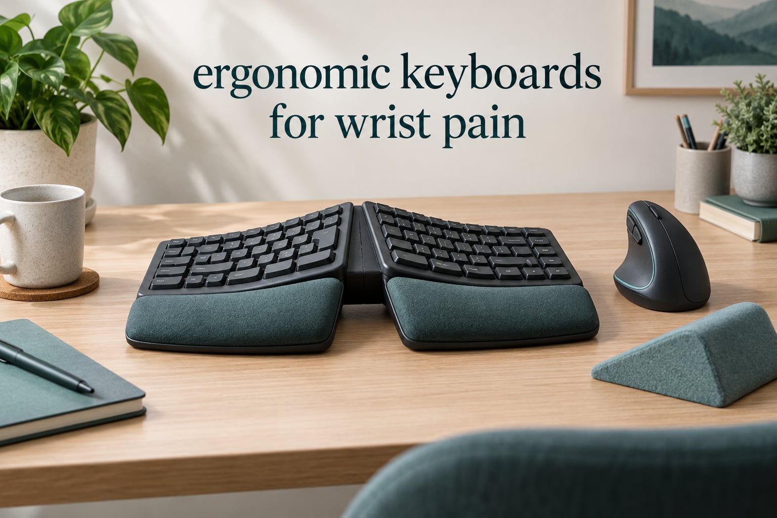 ergonomic keyboards for wrist pain