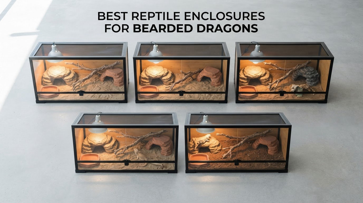 best reptile enclosures for bearded dragons