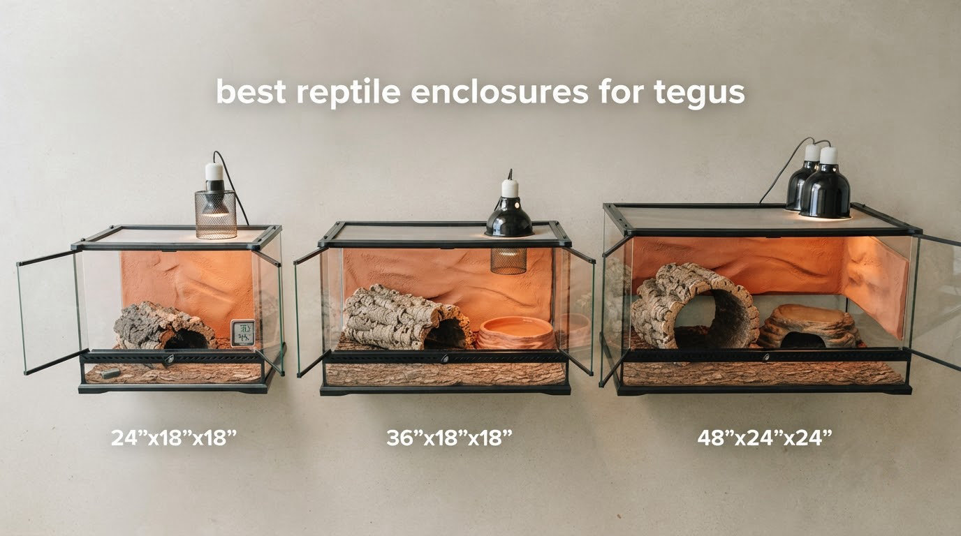 best reptile enclosures for tegus