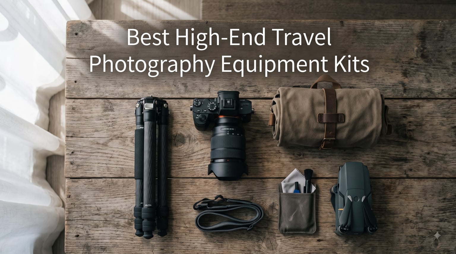 Best High-End Travel Photography Equipment Kits