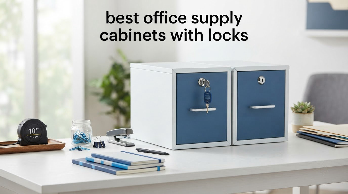 best office supply cabinets with locks