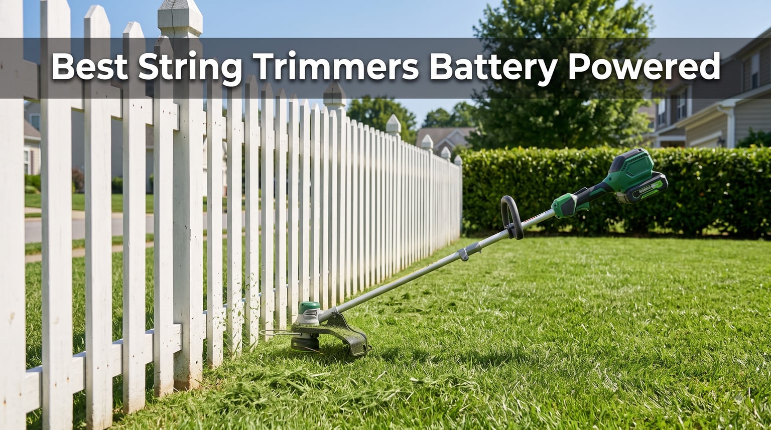 Best String Trimmers Battery Powered