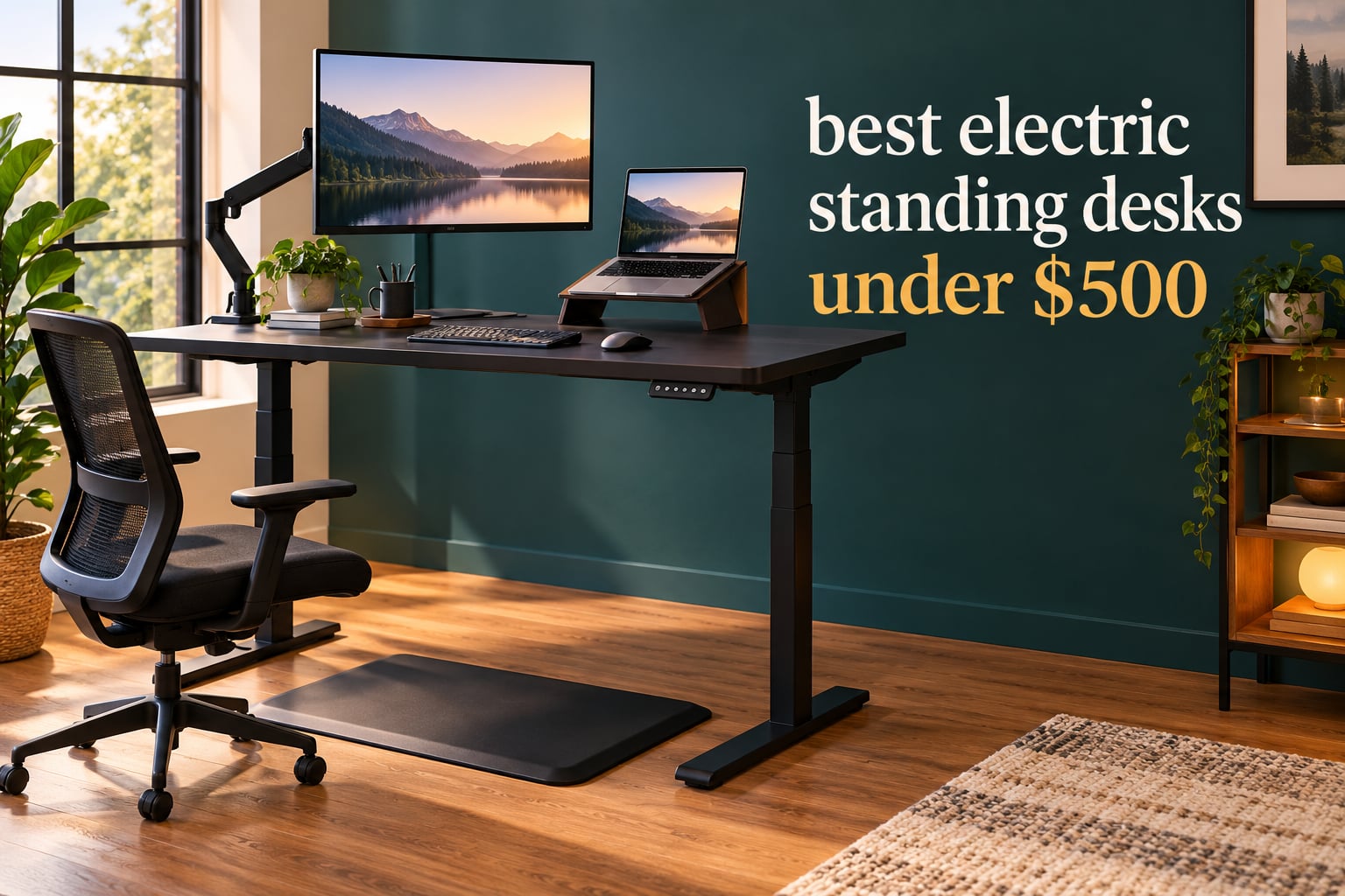 best electric standing desks under $500