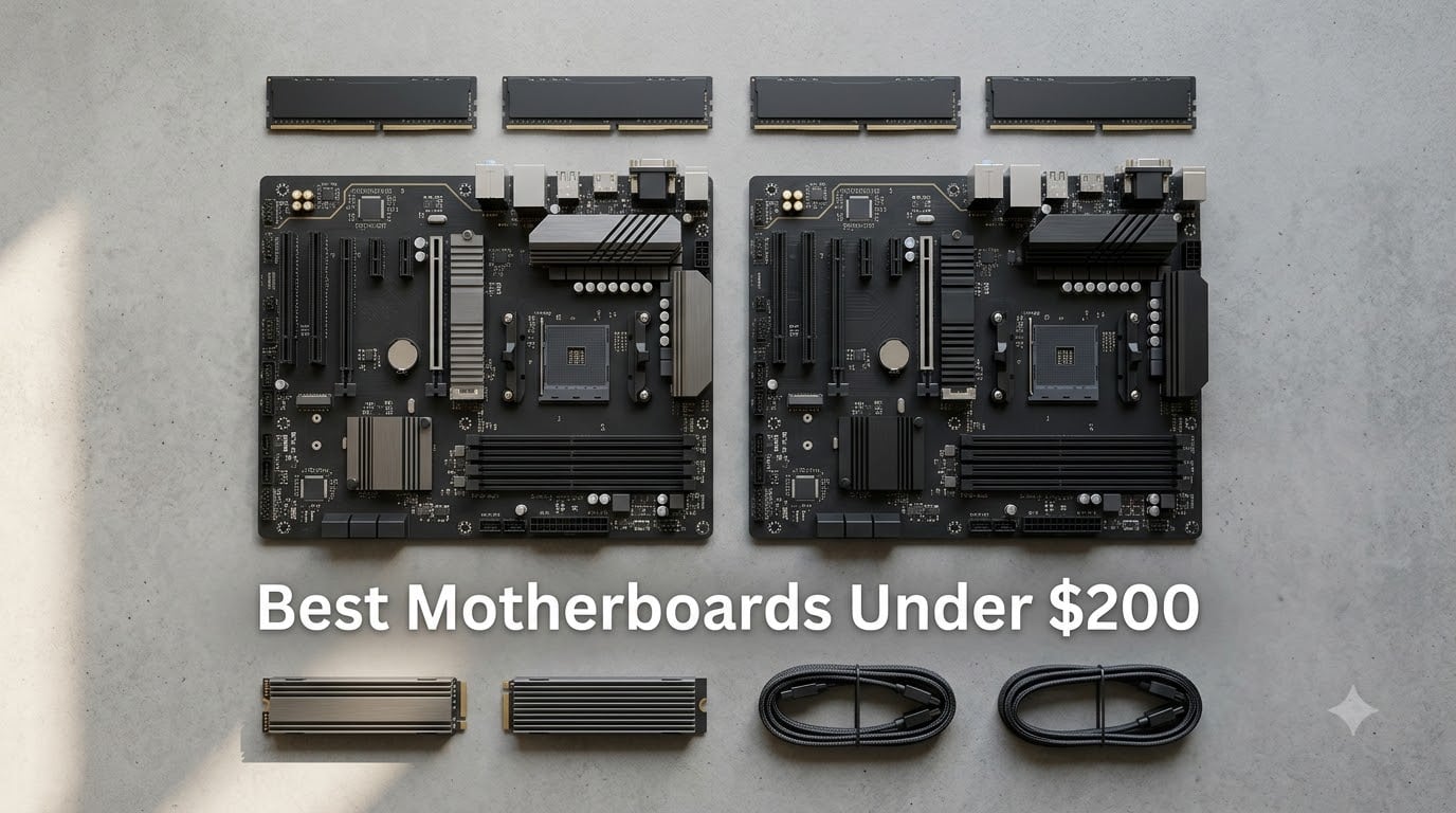 Best Motherboards Under $200