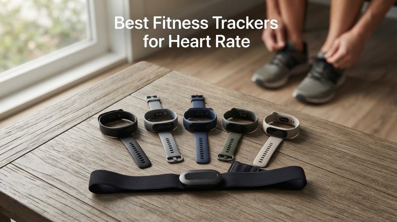Best Fitness Trackers for Heart Rate