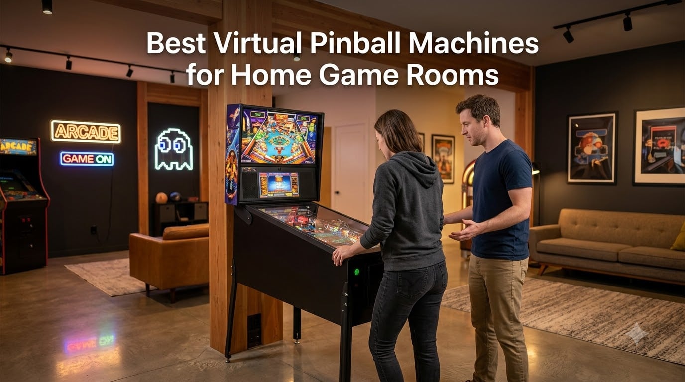 Best Virtual Pinball Machines for Home Game Rooms