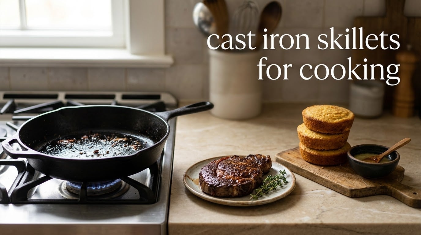cast iron skillets for cooking